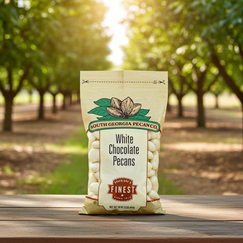 White Chocolate Pecans - Bag